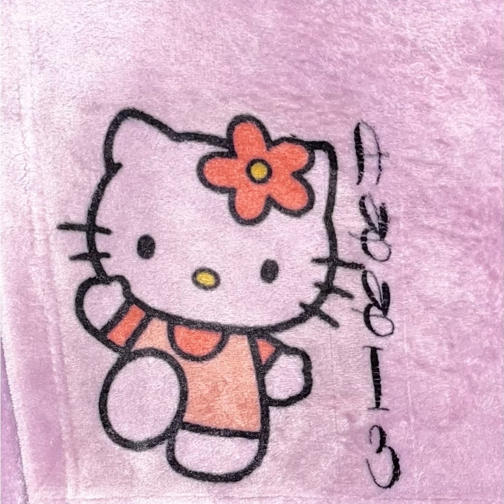 Hello Kitty Lavender Blanket Throw by Bedsure 51”x58”